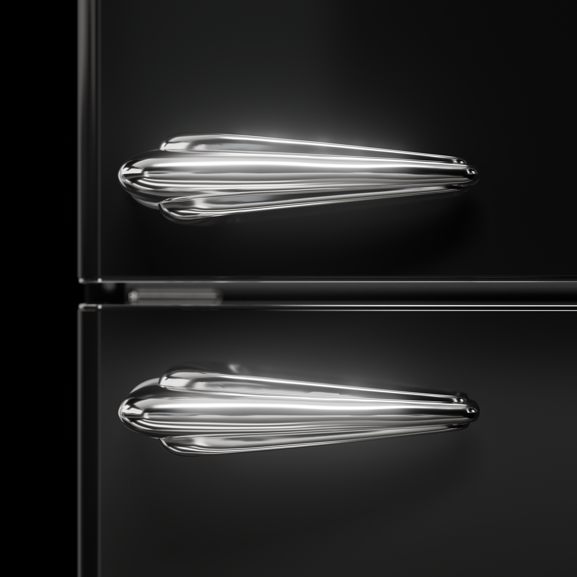 ΨΥΓΕΙΟΚΑΤΑΨΥΚΤΗΣ MONDIN MFC7DN RETRO CLASSIC NERO OPACO | ΔΙΑΣΤΑΣΕΩΝ 192x71εκ. | ΧΕΡΟΥΛΙΑ ΑΡΙΣΤΕΡΑ 3